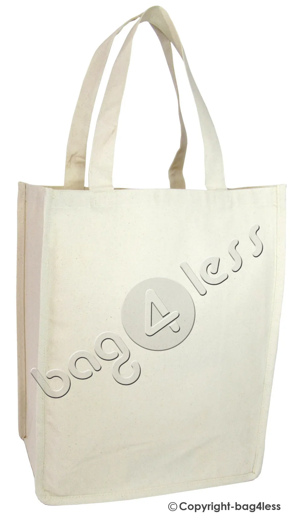 12 oz Cotton Canvas Jumbo Tote Bag - TF254