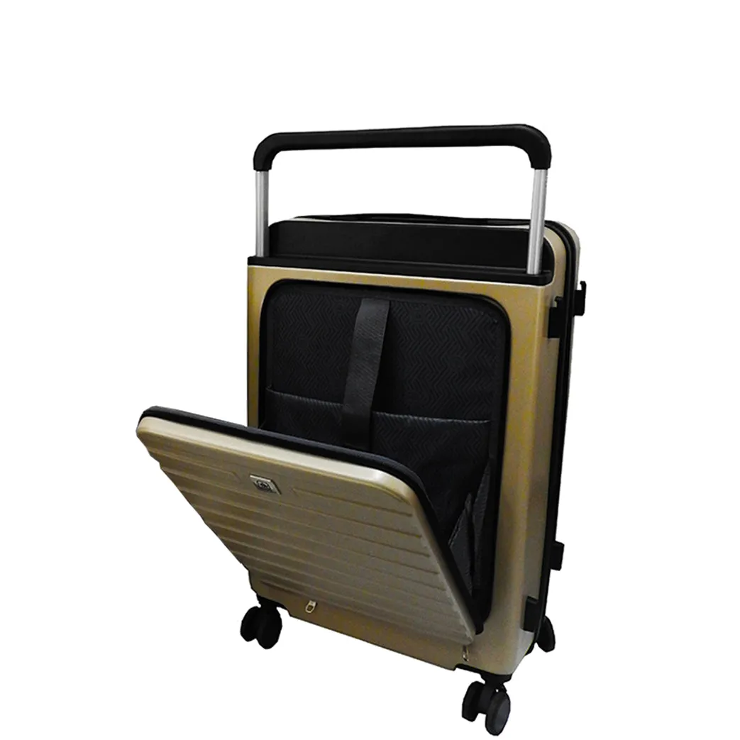 1791GD2, Airliner - Small Suitcase  20" - Gold