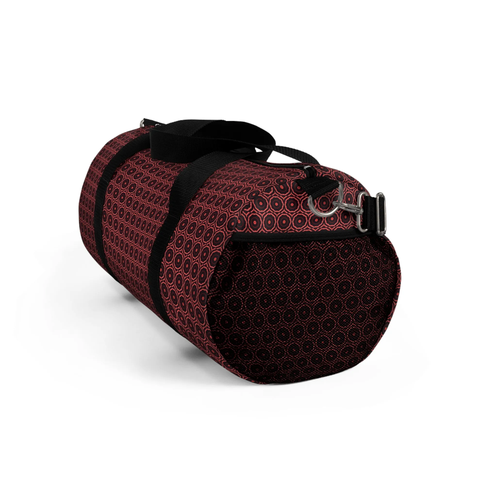 396 Cymatic Print Duffel Bag