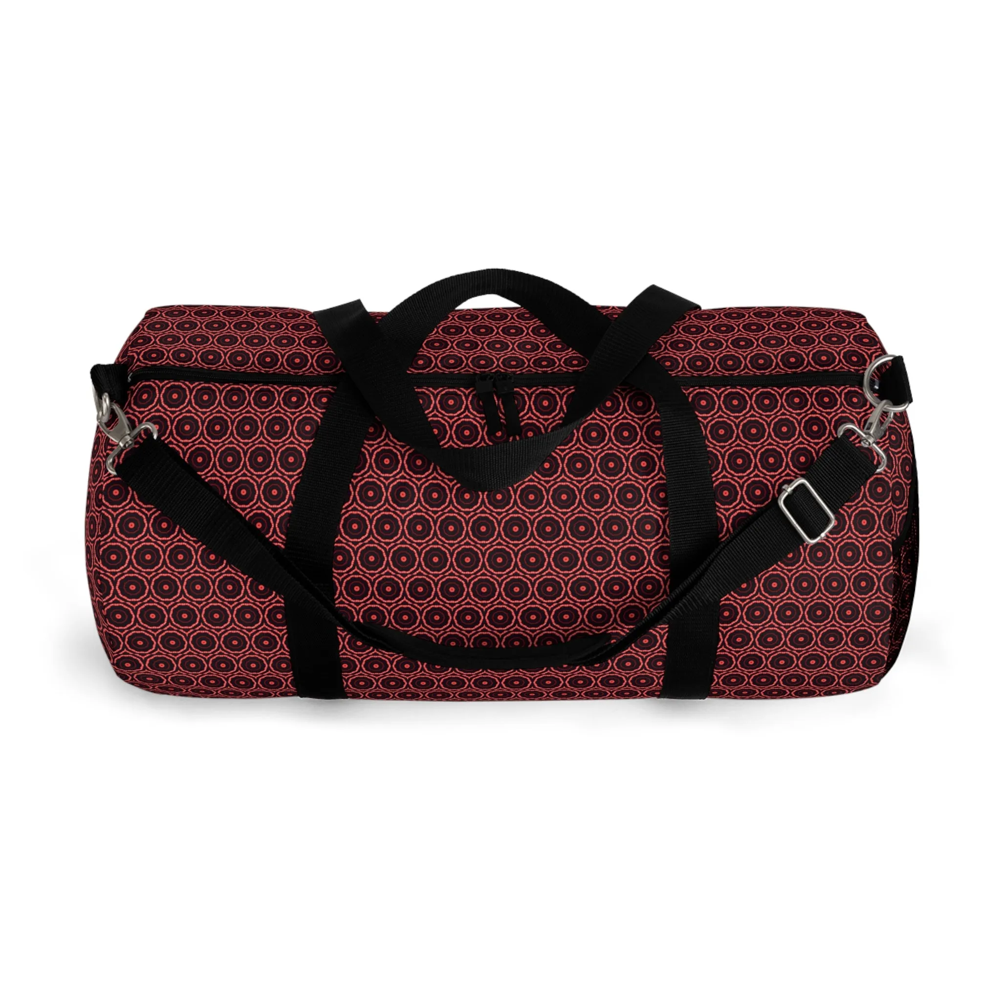 396 Cymatic Print Duffel Bag