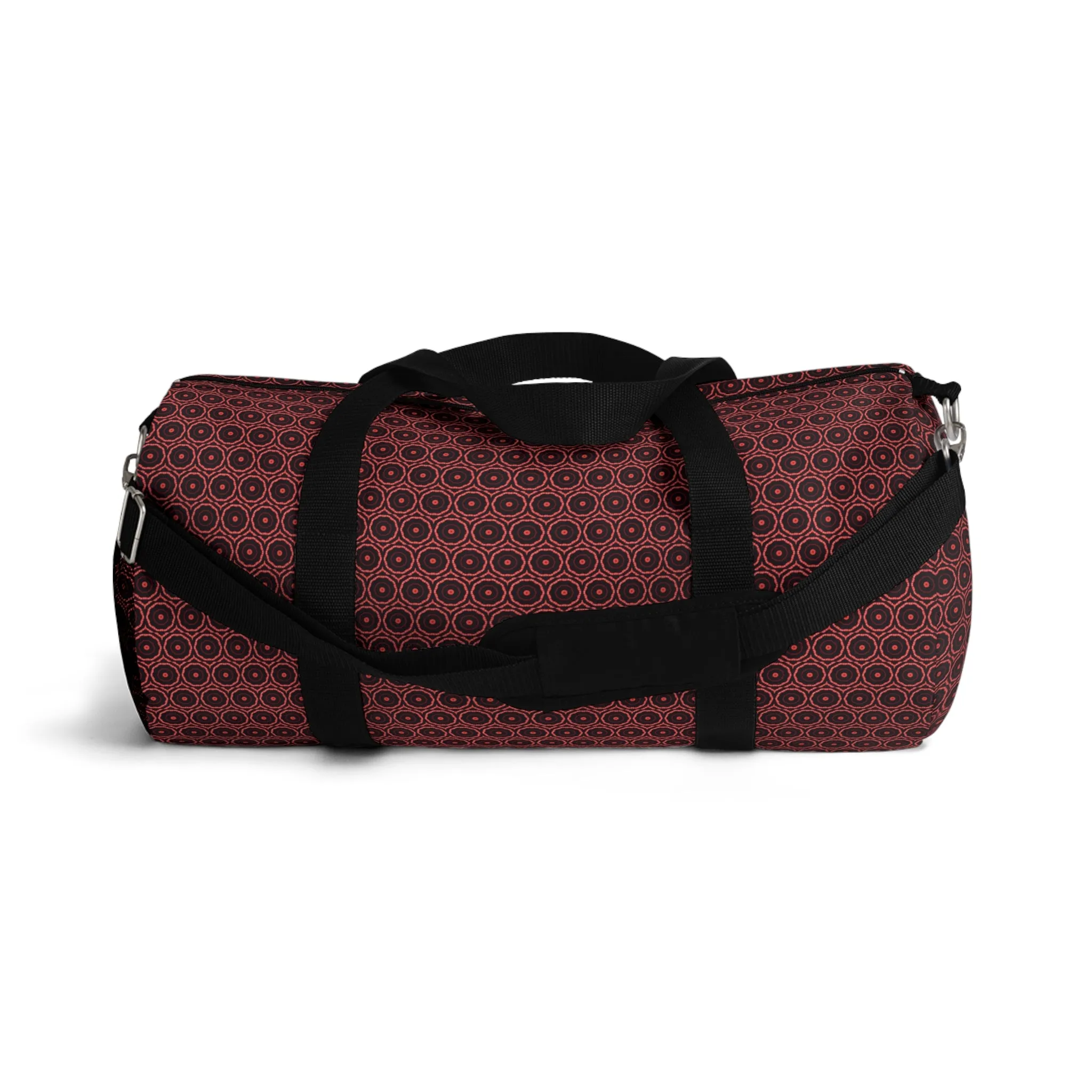 396 Cymatic Print Duffel Bag