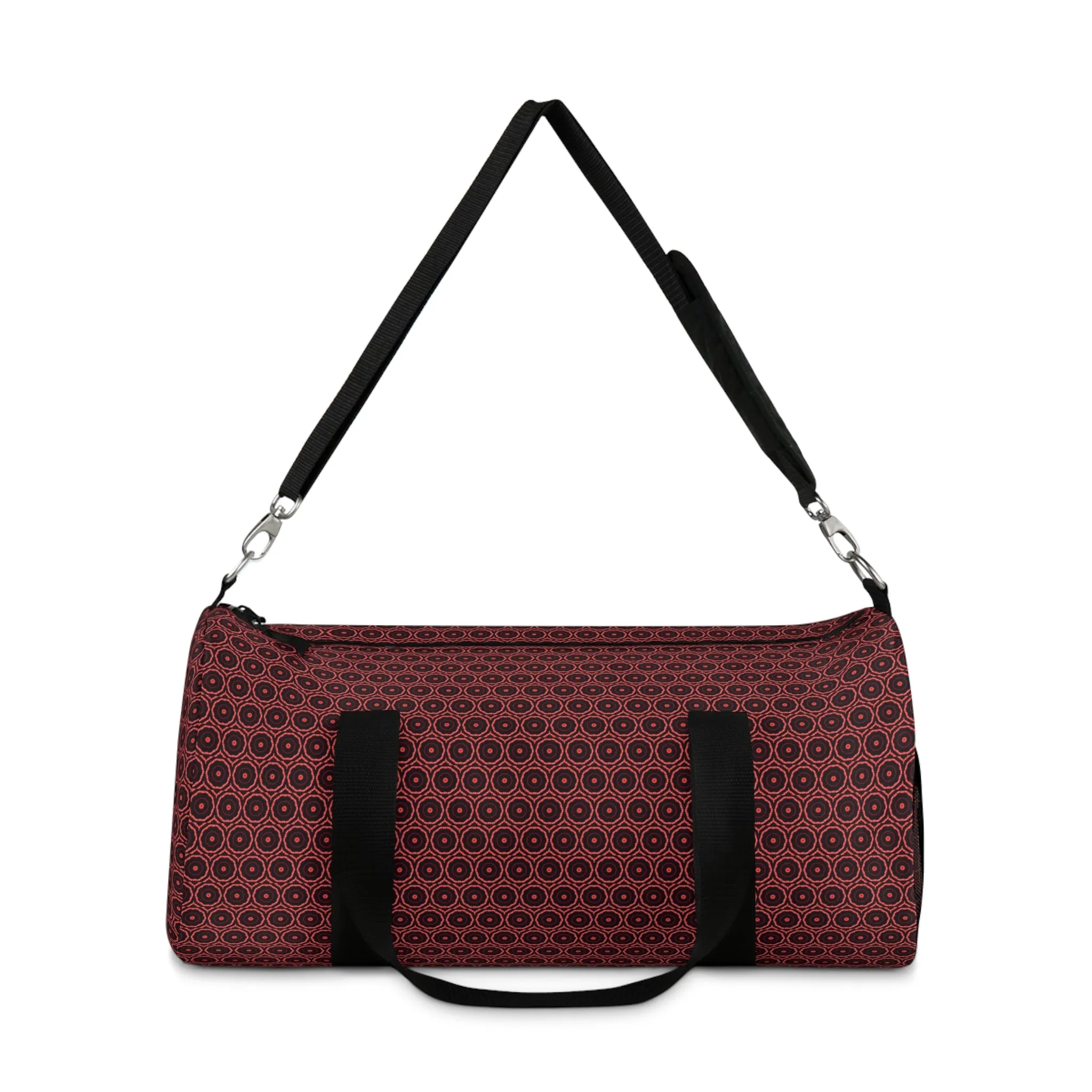 396 Cymatic Print Duffel Bag