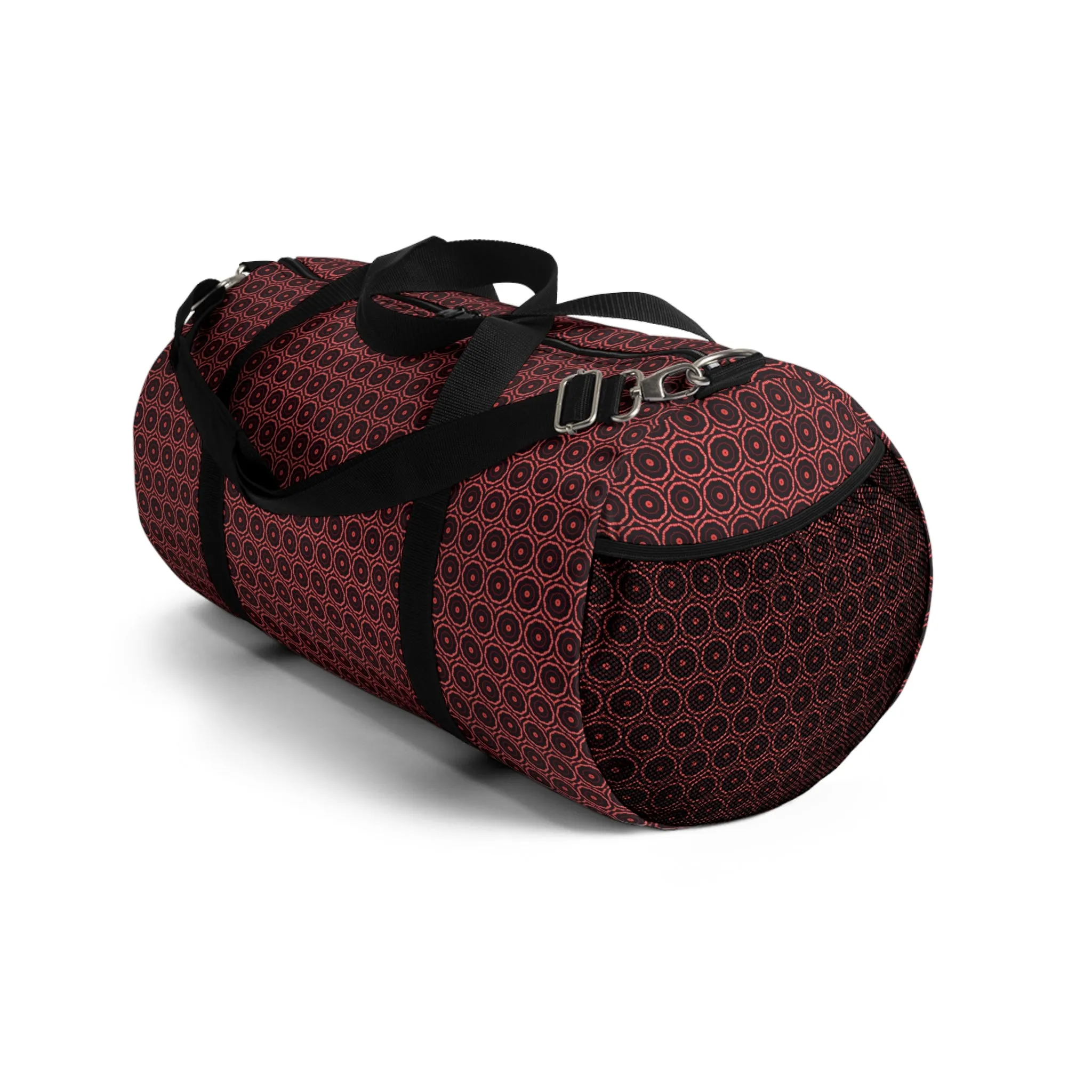 396 Cymatic Print Duffel Bag