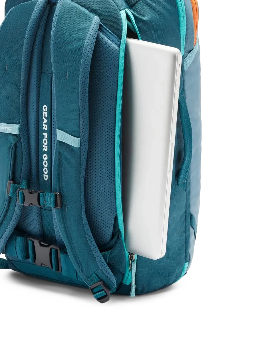 Allpa 28L Travel Backpack in Blue Spruce Abyss