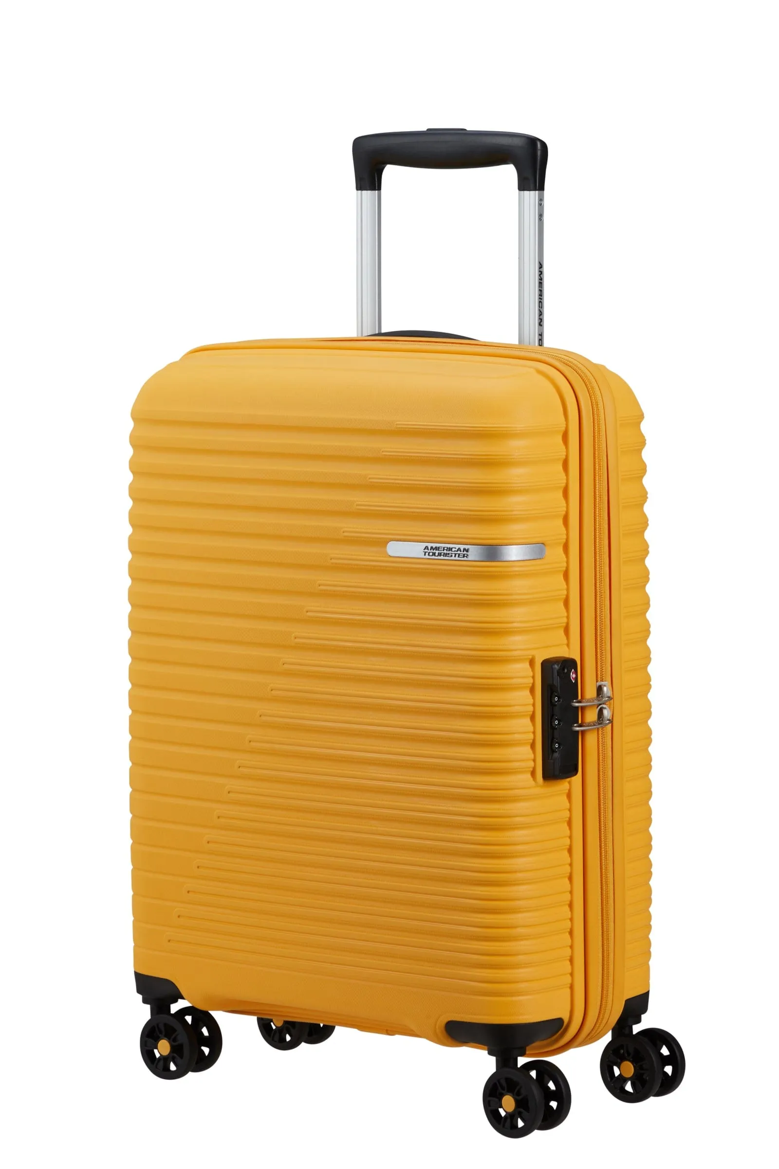 American Tourister Liftoff cabin suitcase 55cm in yellow