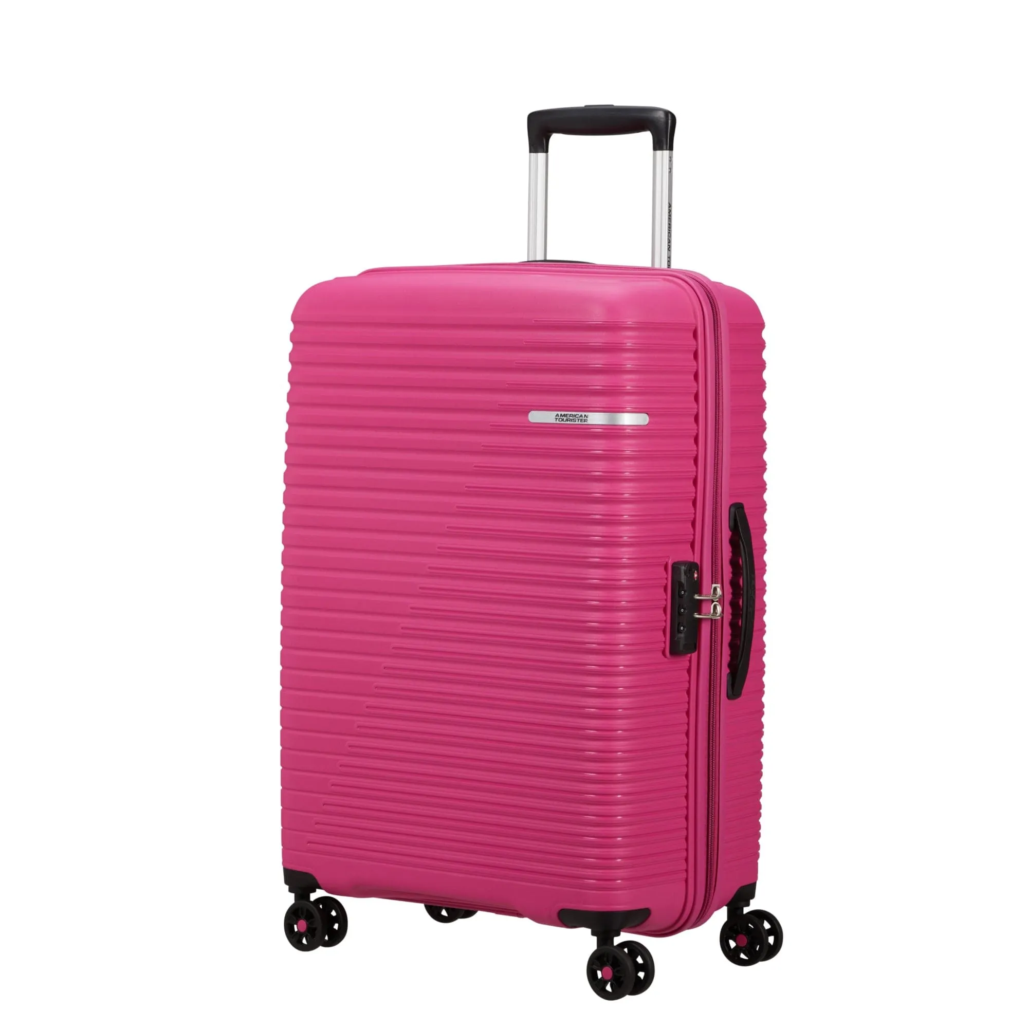 American Tourister Liftoff suitcase 67cm in Berry Blast