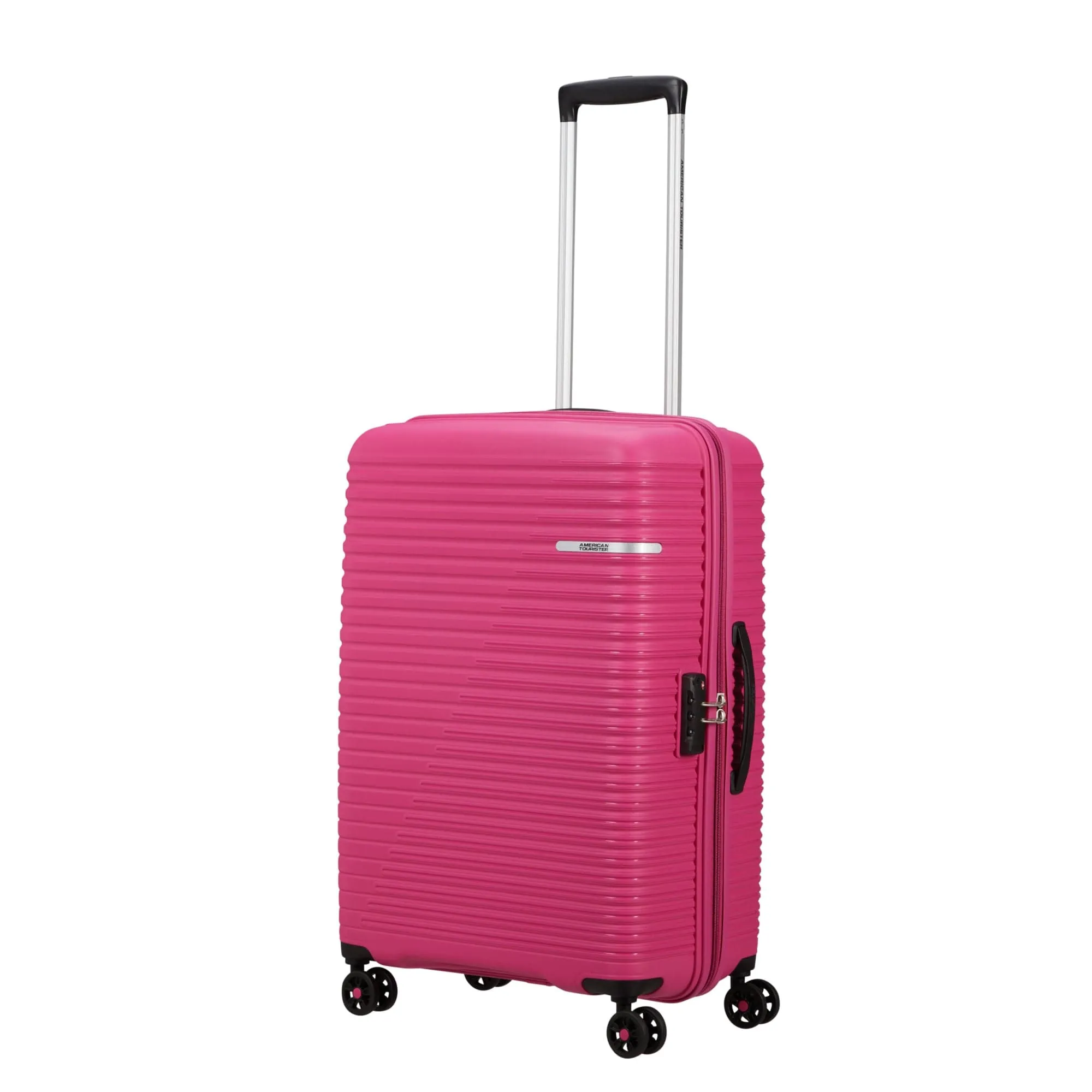 American Tourister Liftoff suitcase 67cm in Berry Blast