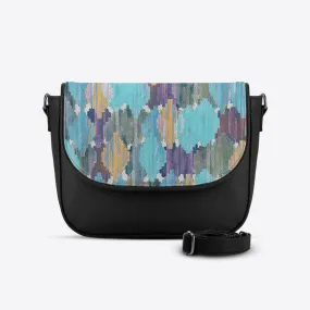 Black Messenger Crossbody Iris