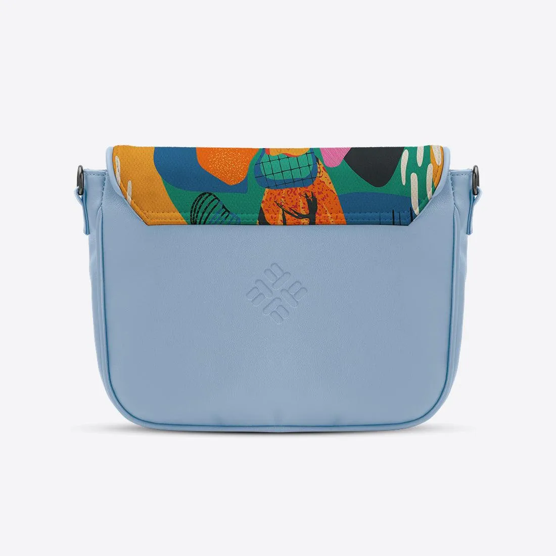 Blue Messenger Crossbody Art