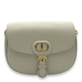 Bobby White Crossbody Bag in Calfskin, Gold hardware