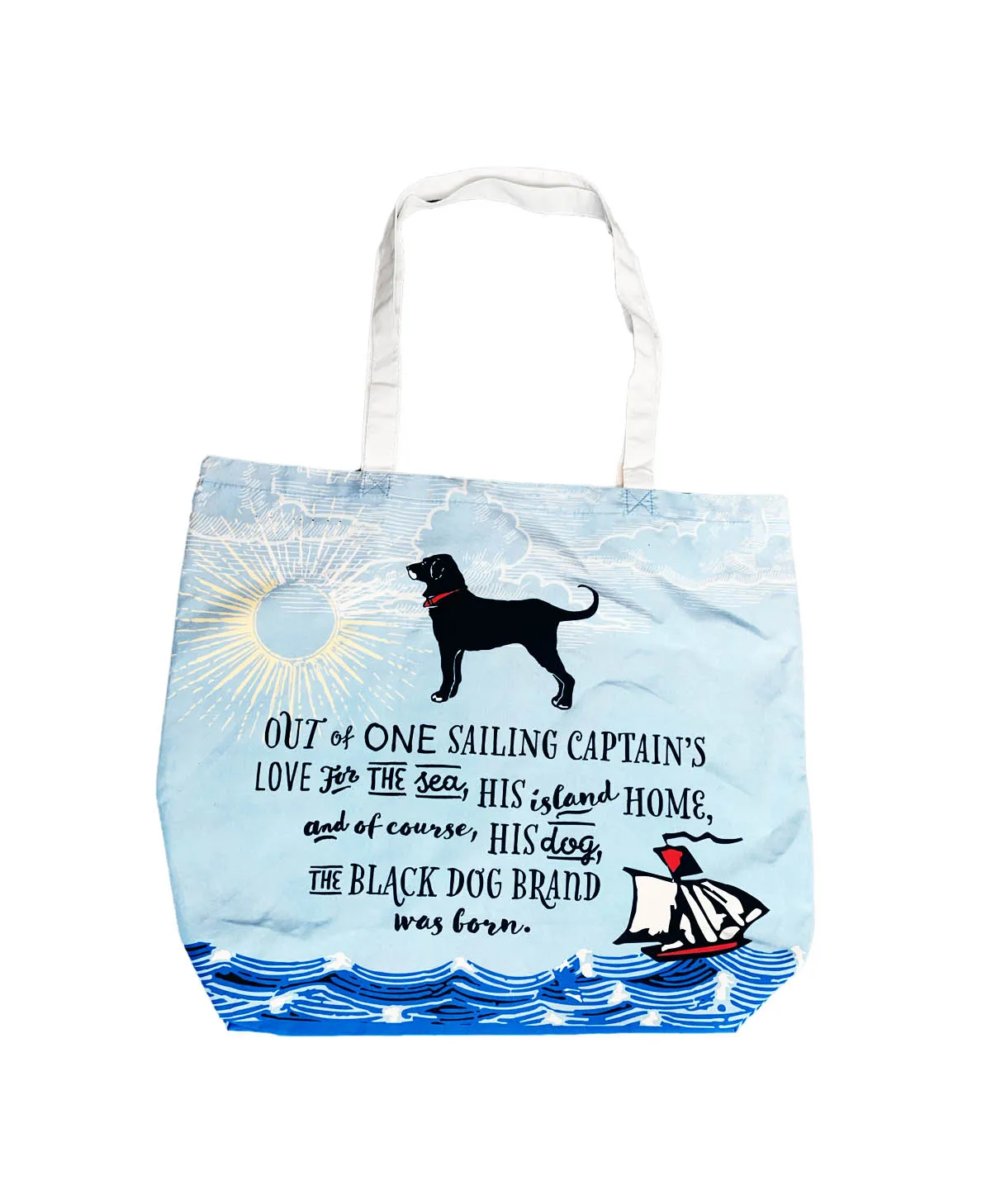 Captains Story Canvas Reusable Tote