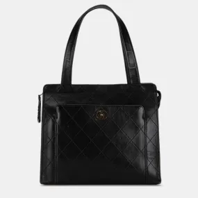 CC Quilted Calfskin Tote