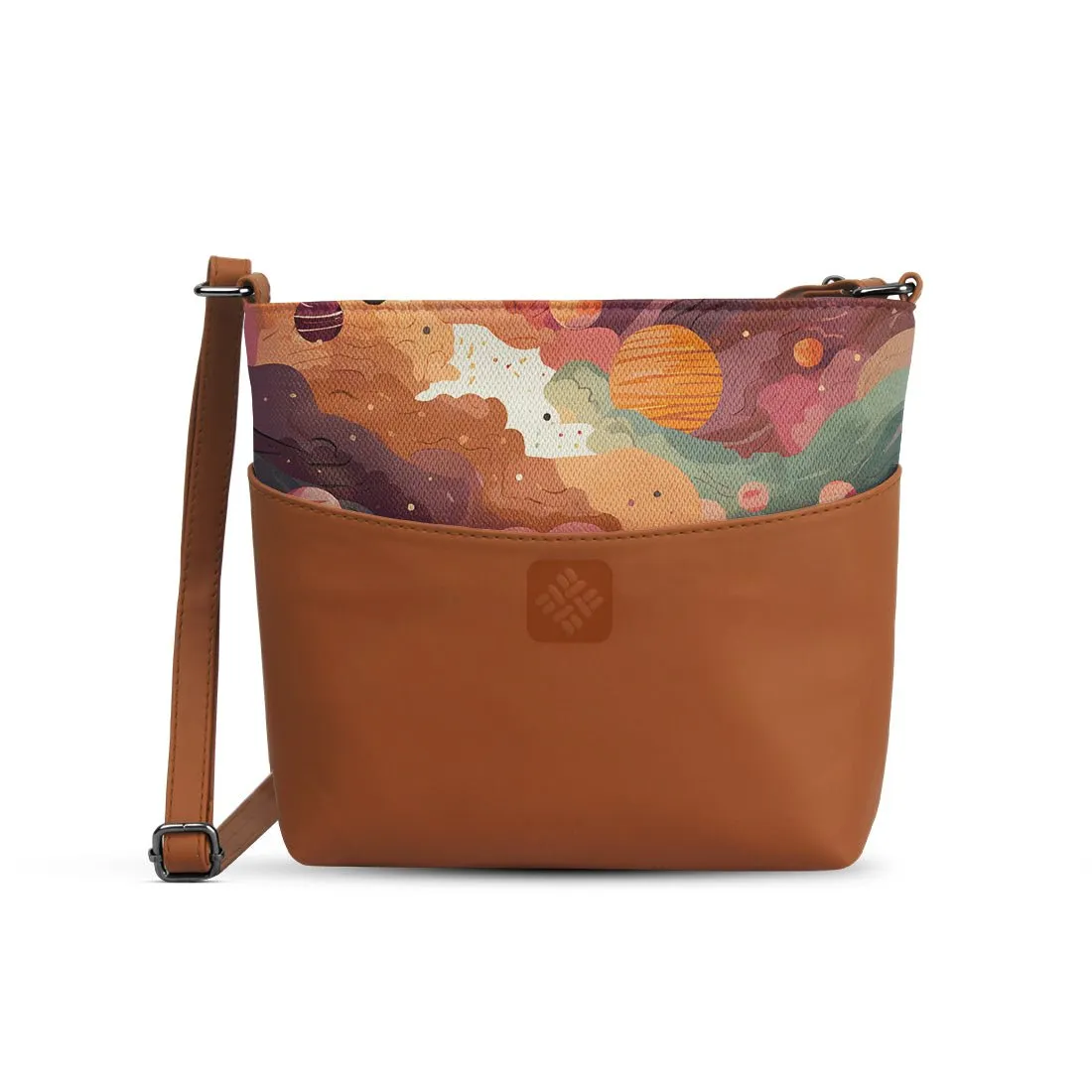 Chic Essentials Crossbody Wavy Sky