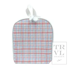 Classic Red Plaid Insulated Lunch/Bottle Bag