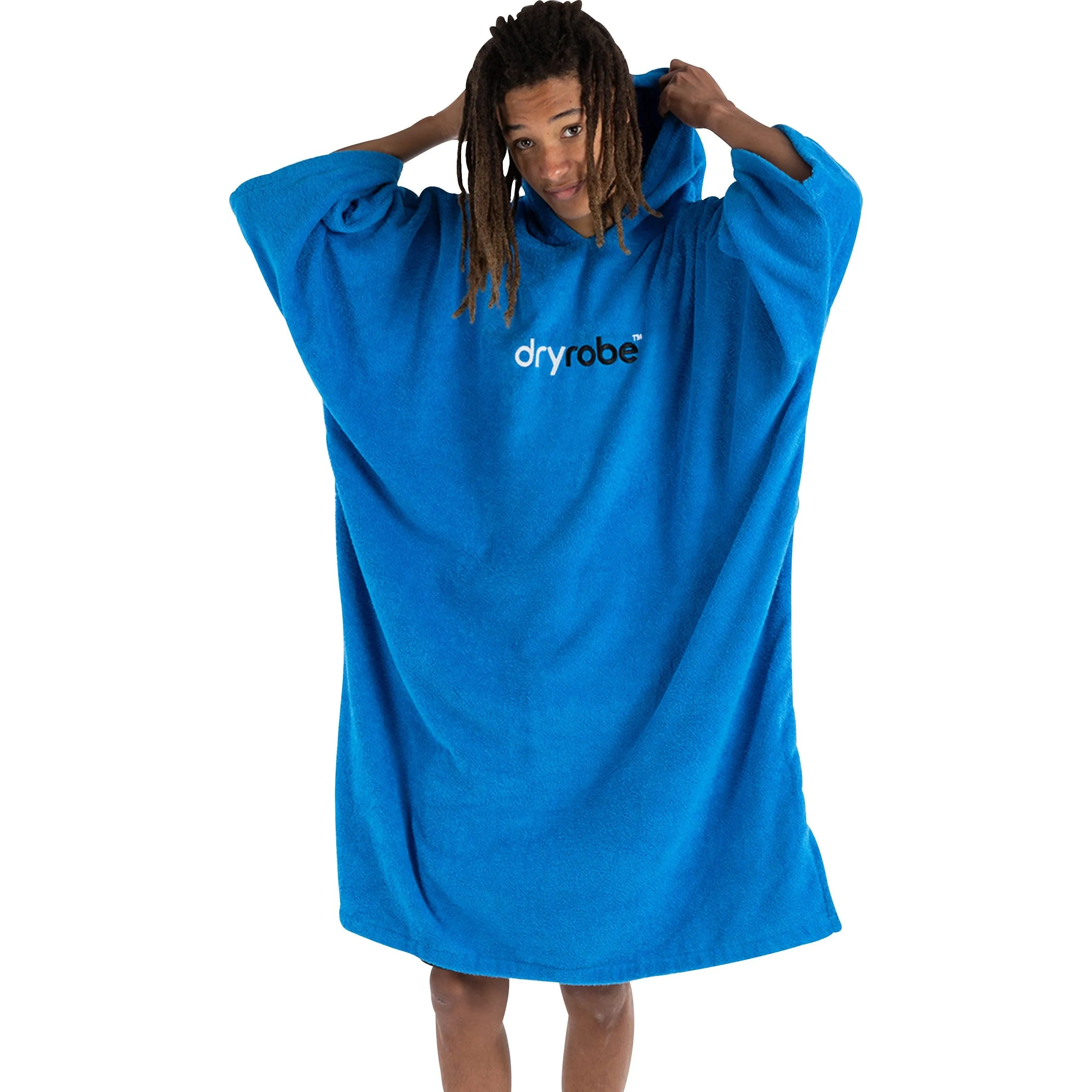 Dryrobe Organic Towel Changing Robe - Blue