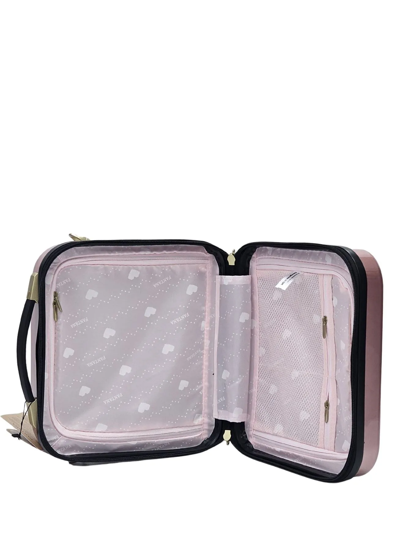 Floral Suitcase 4 Wheel Shiny Hard Case Shell Roller Wheels Cabin Small Medium Large Set Carry On Check In