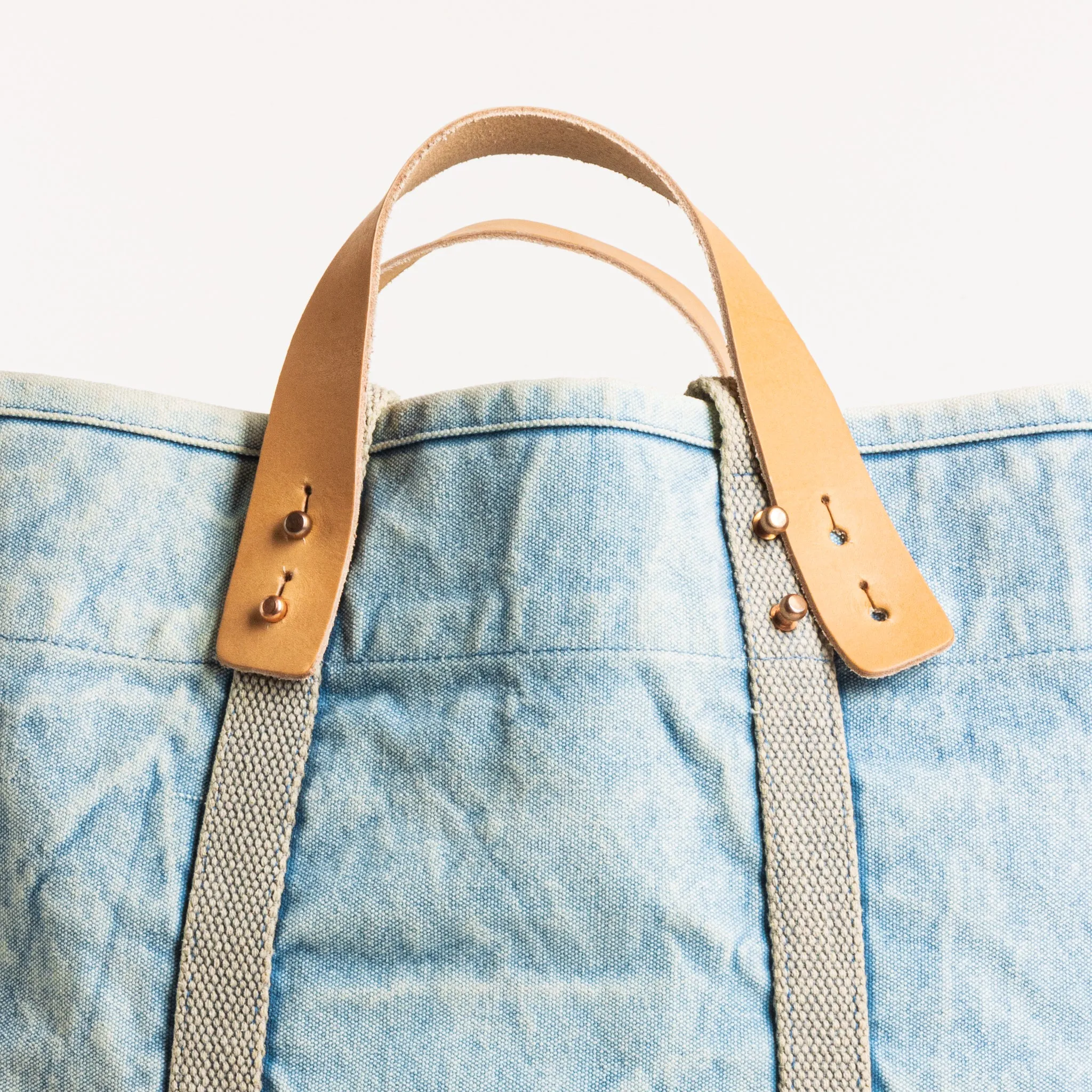 Large East West Tote | Acid Wash