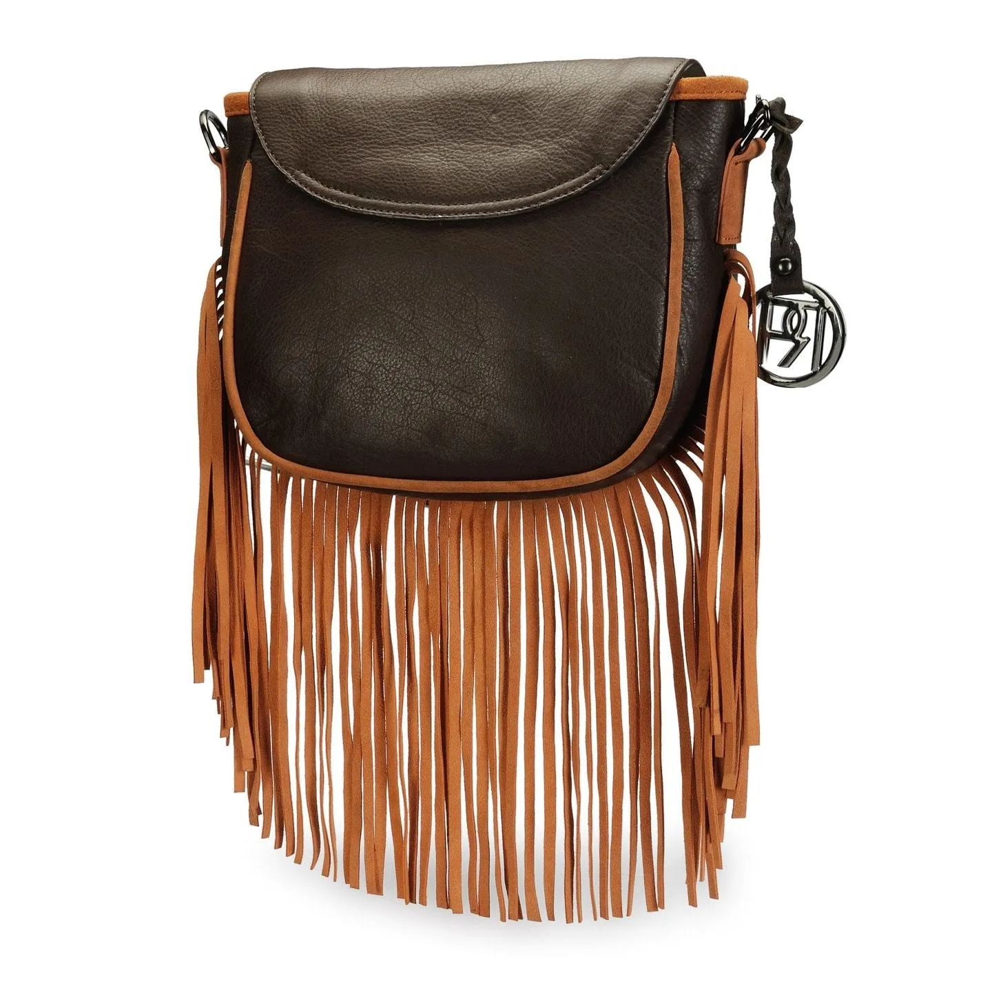 Leather Crossbody Bag - PR1072