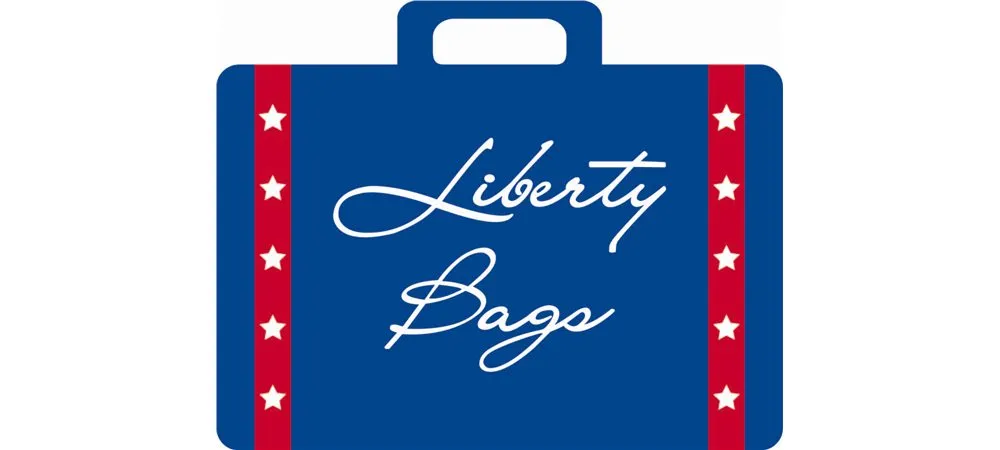 Liberty Bags Natural Tote with Contrast-Color Handles, Cotton Canvas Tote Bag - 8868