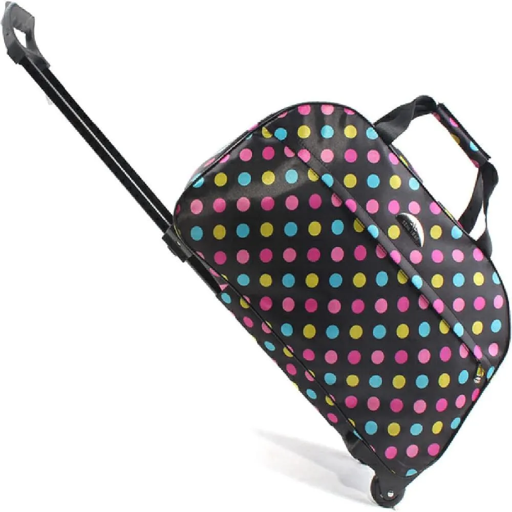 Luggage Duffel Rolling Travel Trolley Wheel Carry On Suitcase