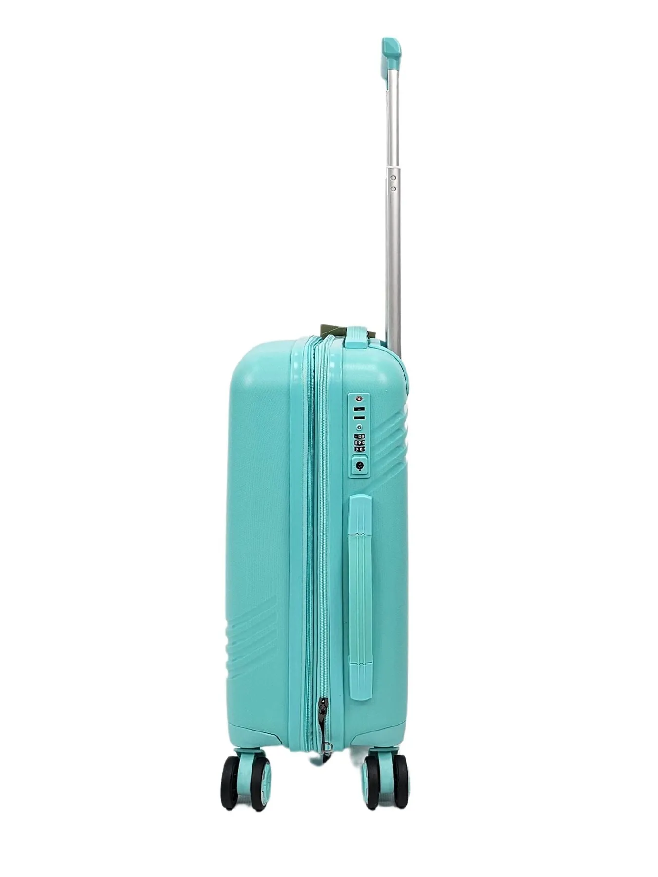 Luggage Suitcase Travel Bag Carry On Hand Cabin Check in Hard-Shell 4 Spinner Wheels Trolley Set