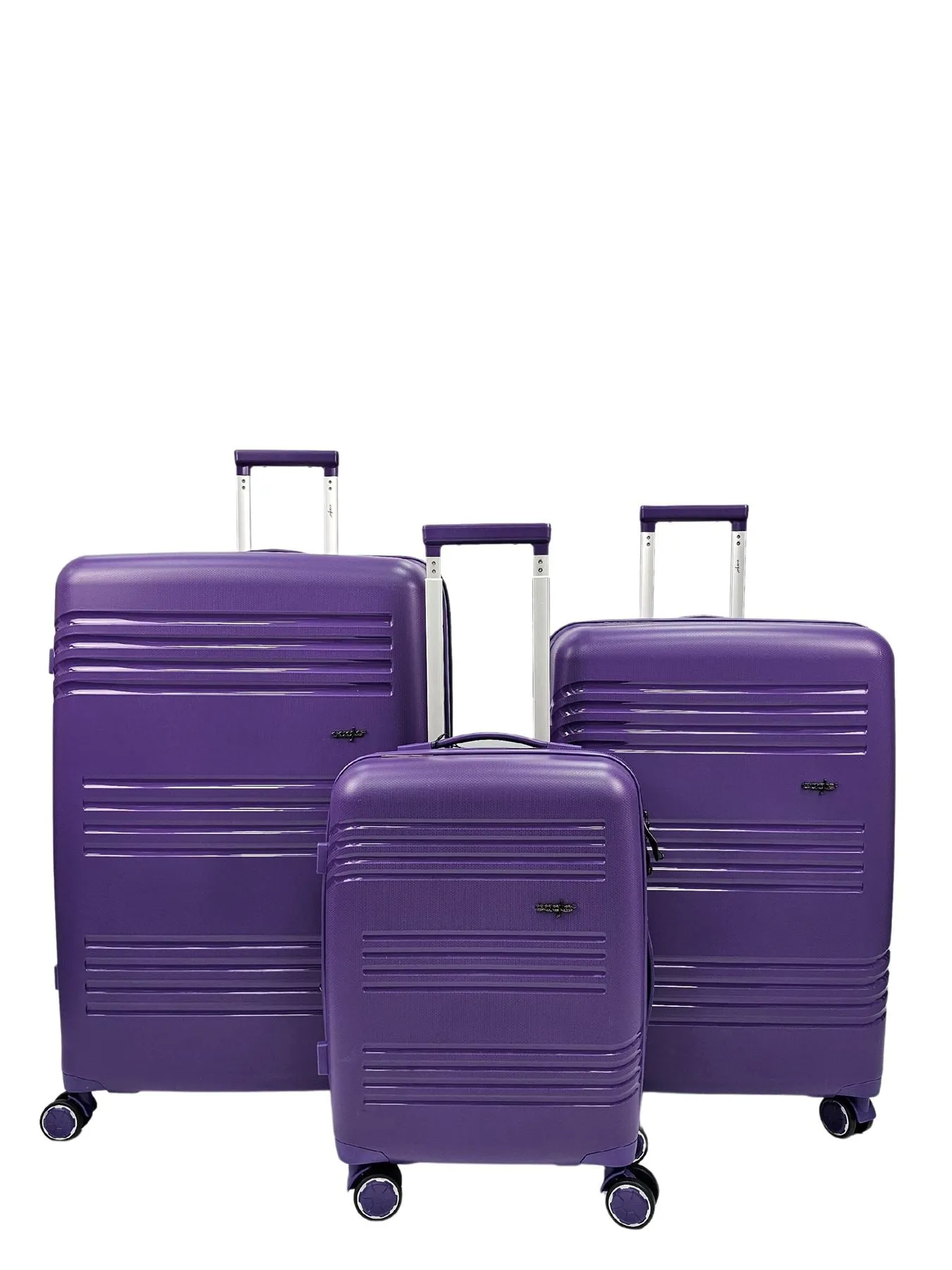 Luggage Suitcase Travel Bag Carry On Hand Cabin Check in Hard-Shell 4 Spinner Wheels Trolley Set