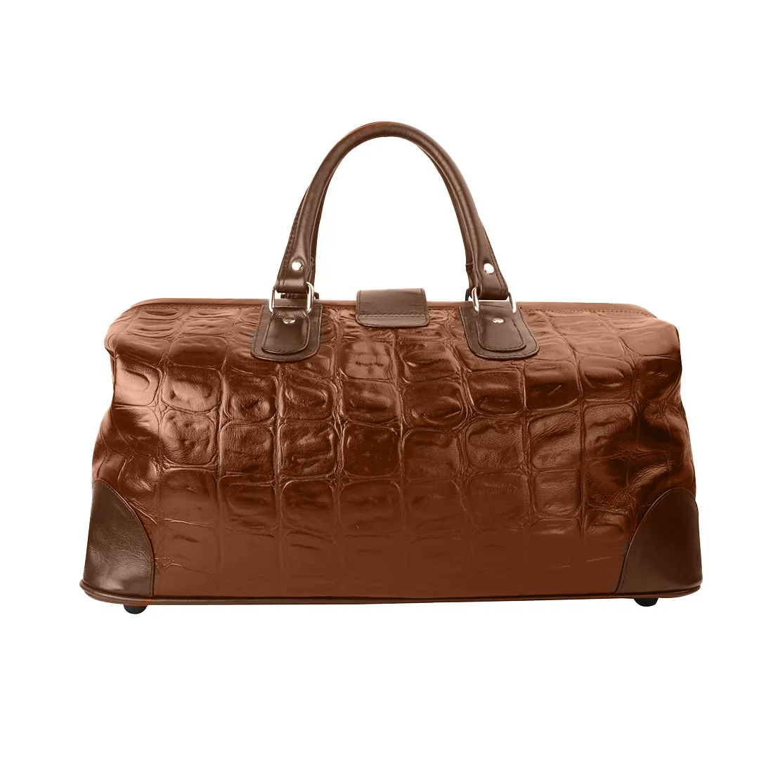 Luxury 97 Travel Bag | Leather Duffle Bag For Men | For Travel | Colour : Black, Brown