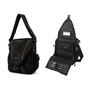 Mini Messenger Black-orange