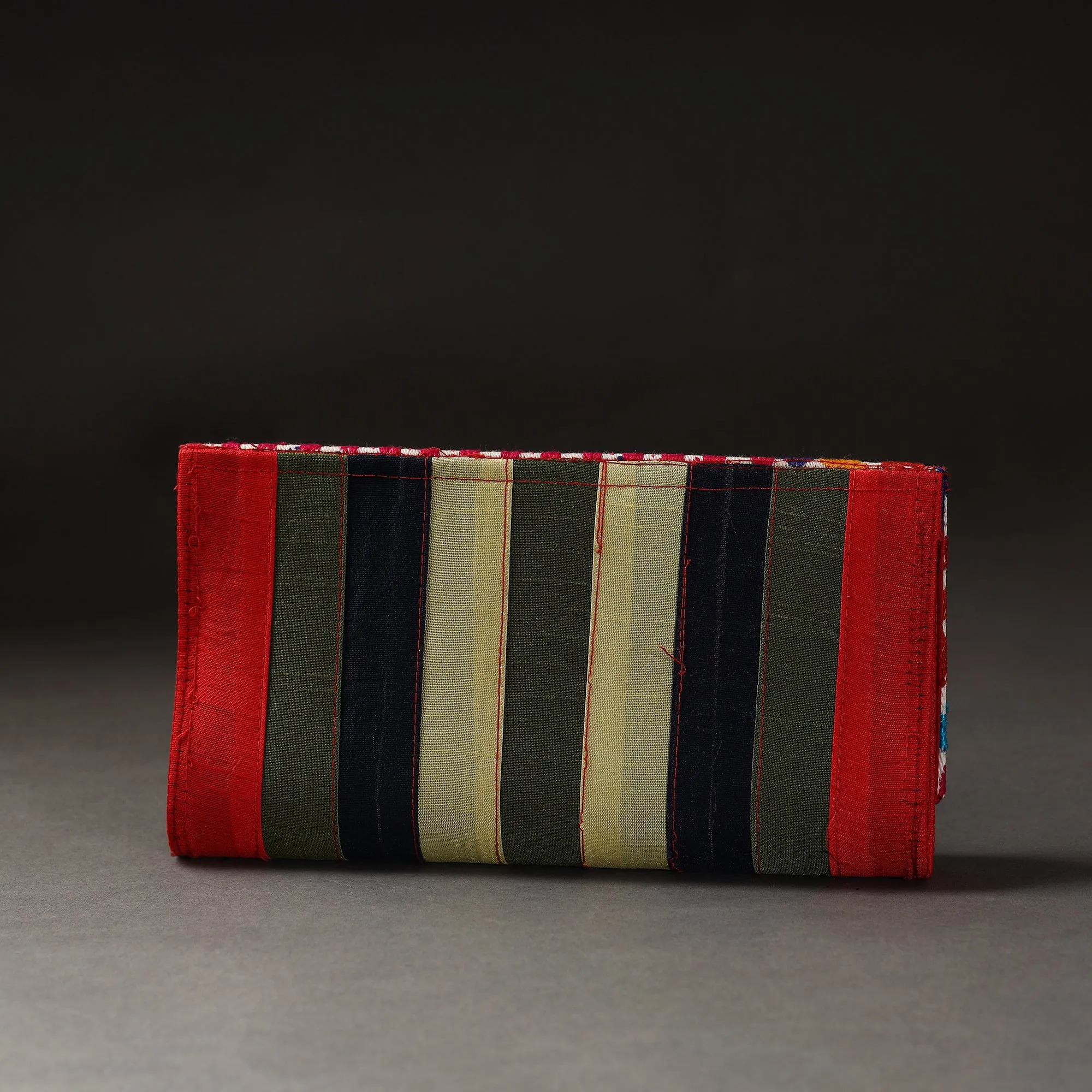 Multicolor - Kutchi Embroidery Handmade Clutch Wallet