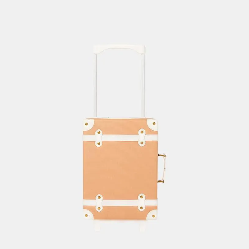 Olli Ella See-Ya Suitcase - Blush