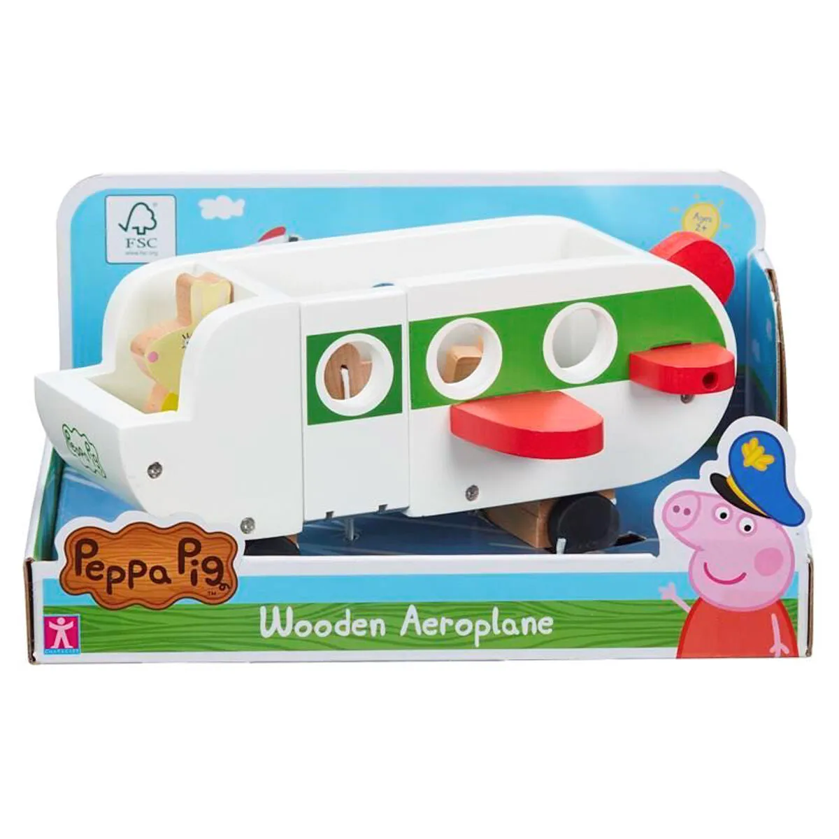 Peppa Pig Wooden Aeroplane