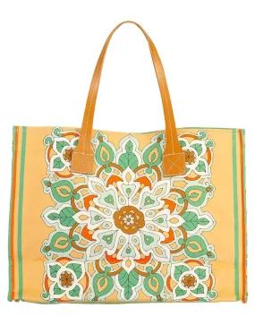 Savoia Print Canvas Tote Bag