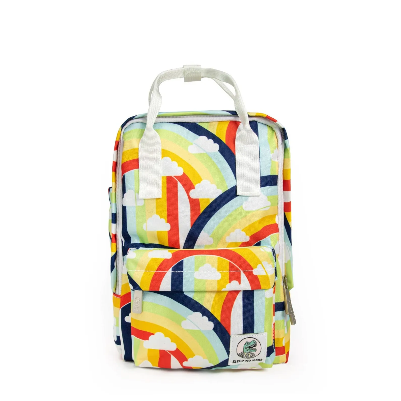 Sleep No More Preschool Backpack, Rainbow Print