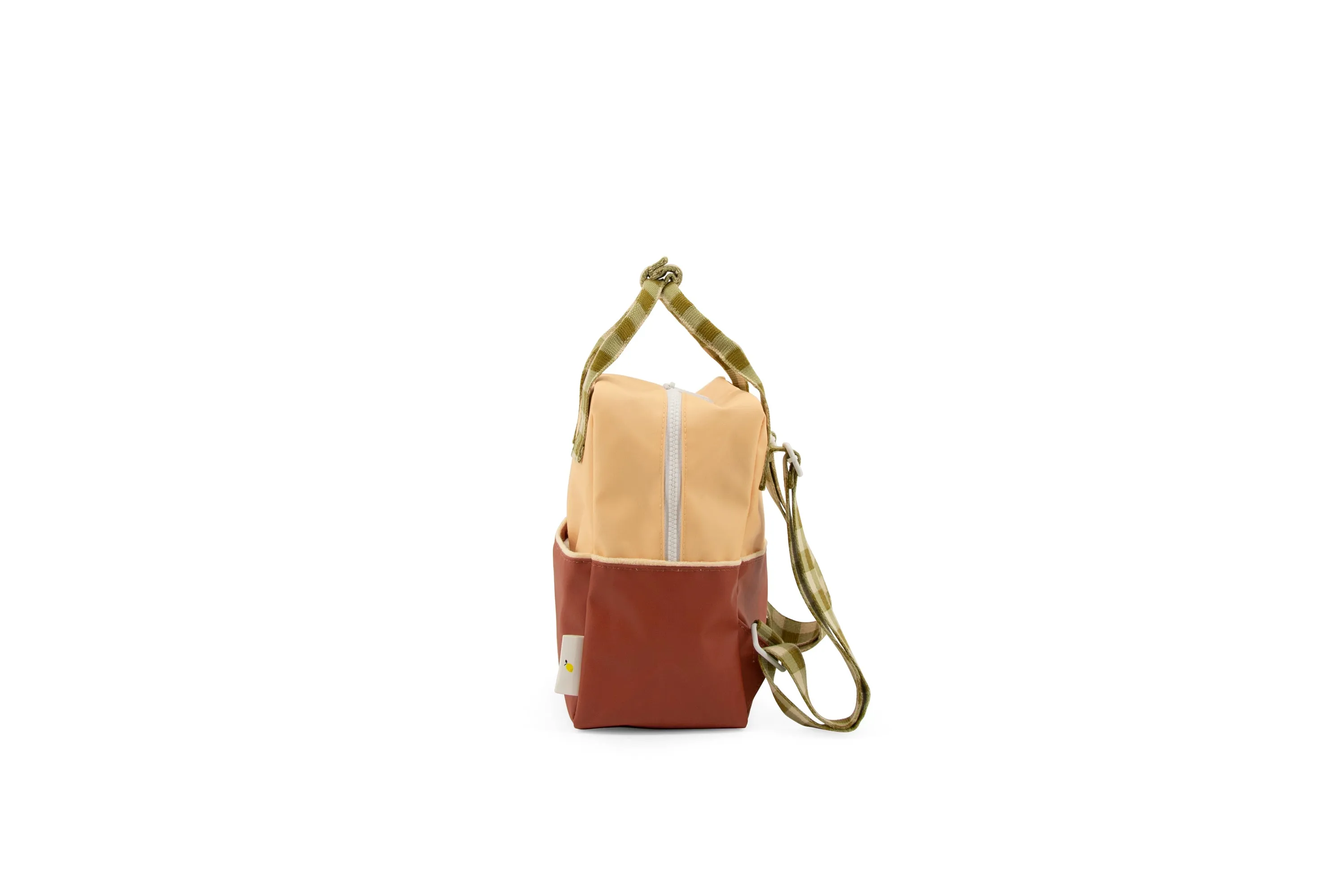 Sticky Lemon Colourblocking Small Backpack, Fig Brown/Apple Tree/Vanilla Sorbet