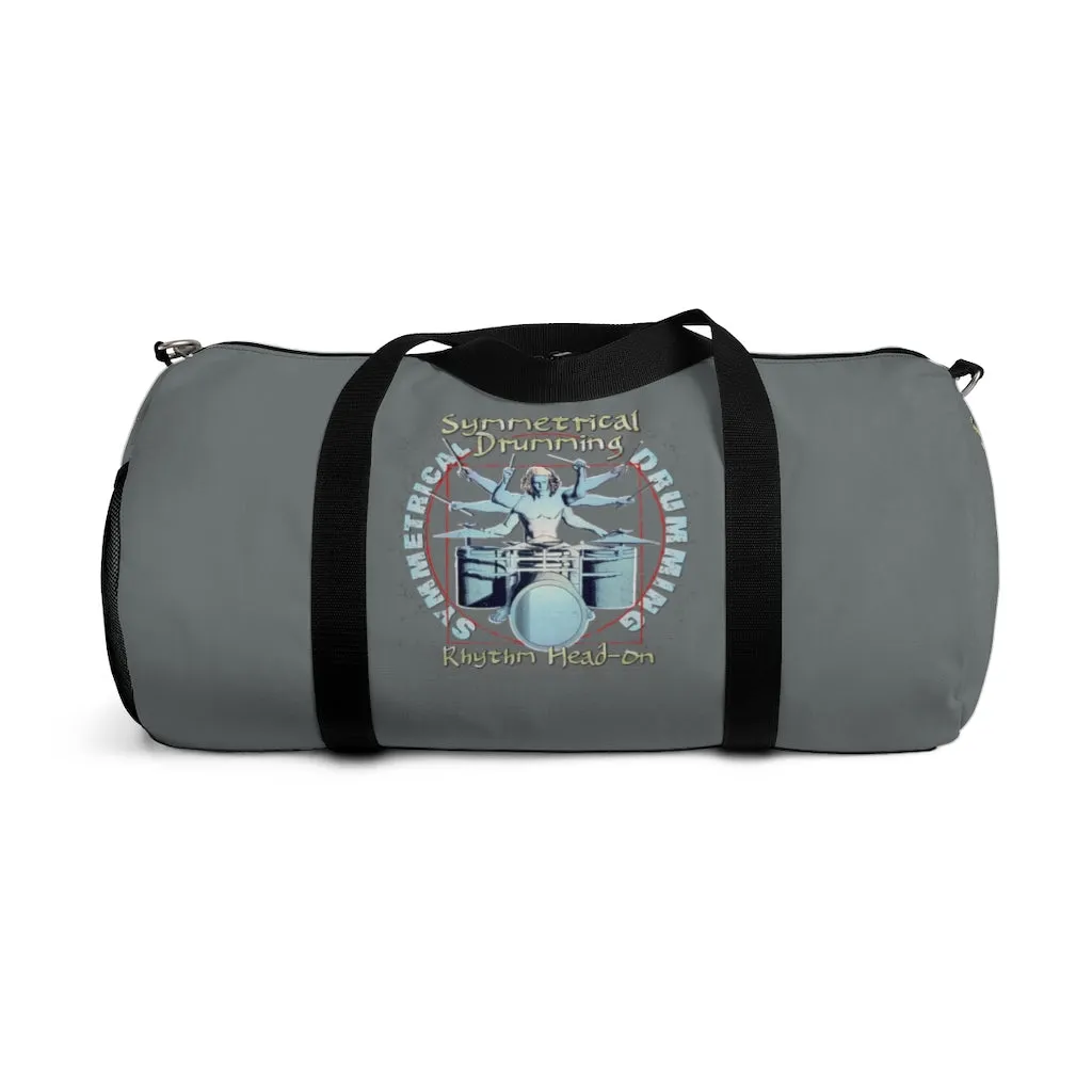 Symmetrical Drumming V3 - Duffel Bag (Grey)