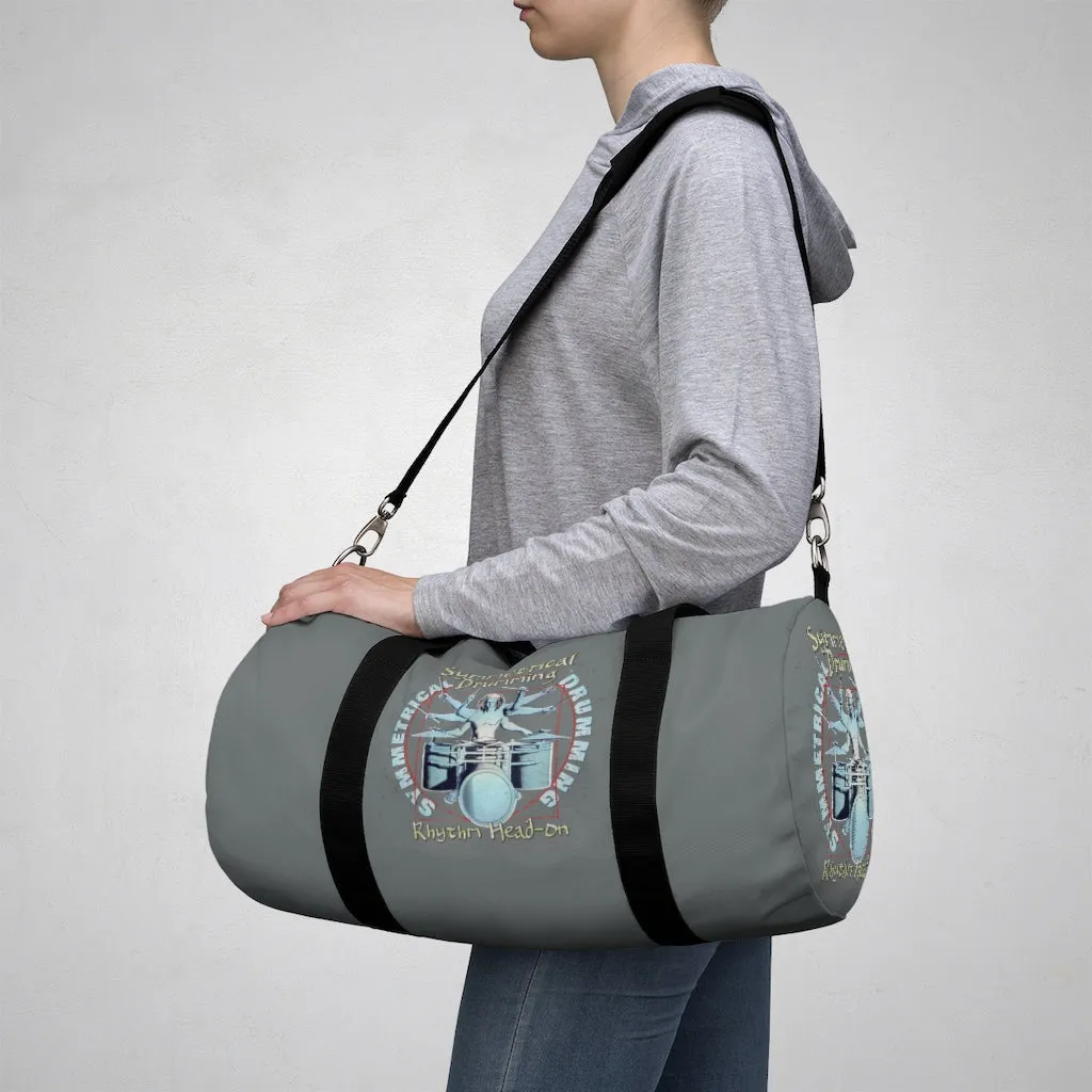 Symmetrical Drumming V3 - Duffel Bag (Grey)