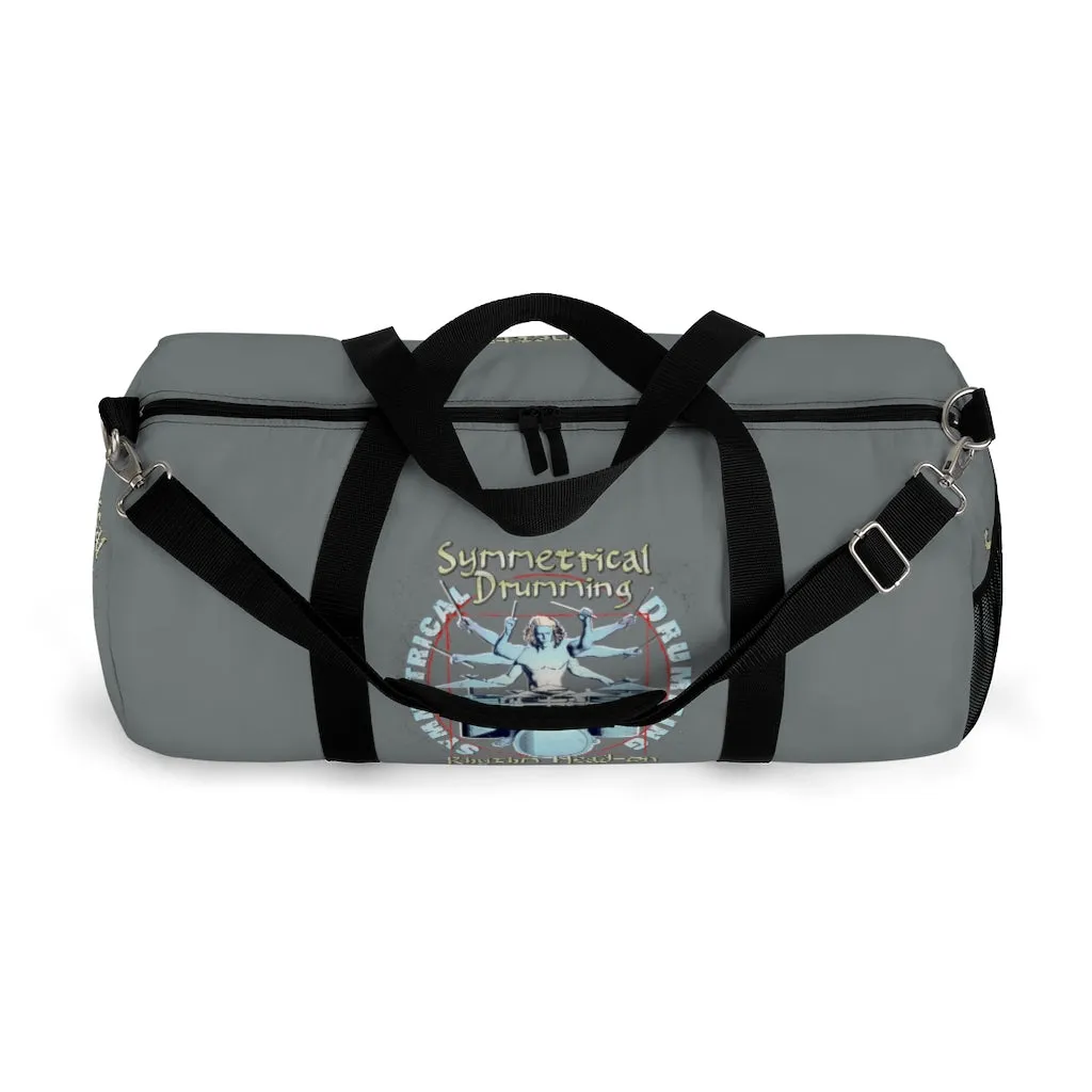 Symmetrical Drumming V3 - Duffel Bag (Grey)