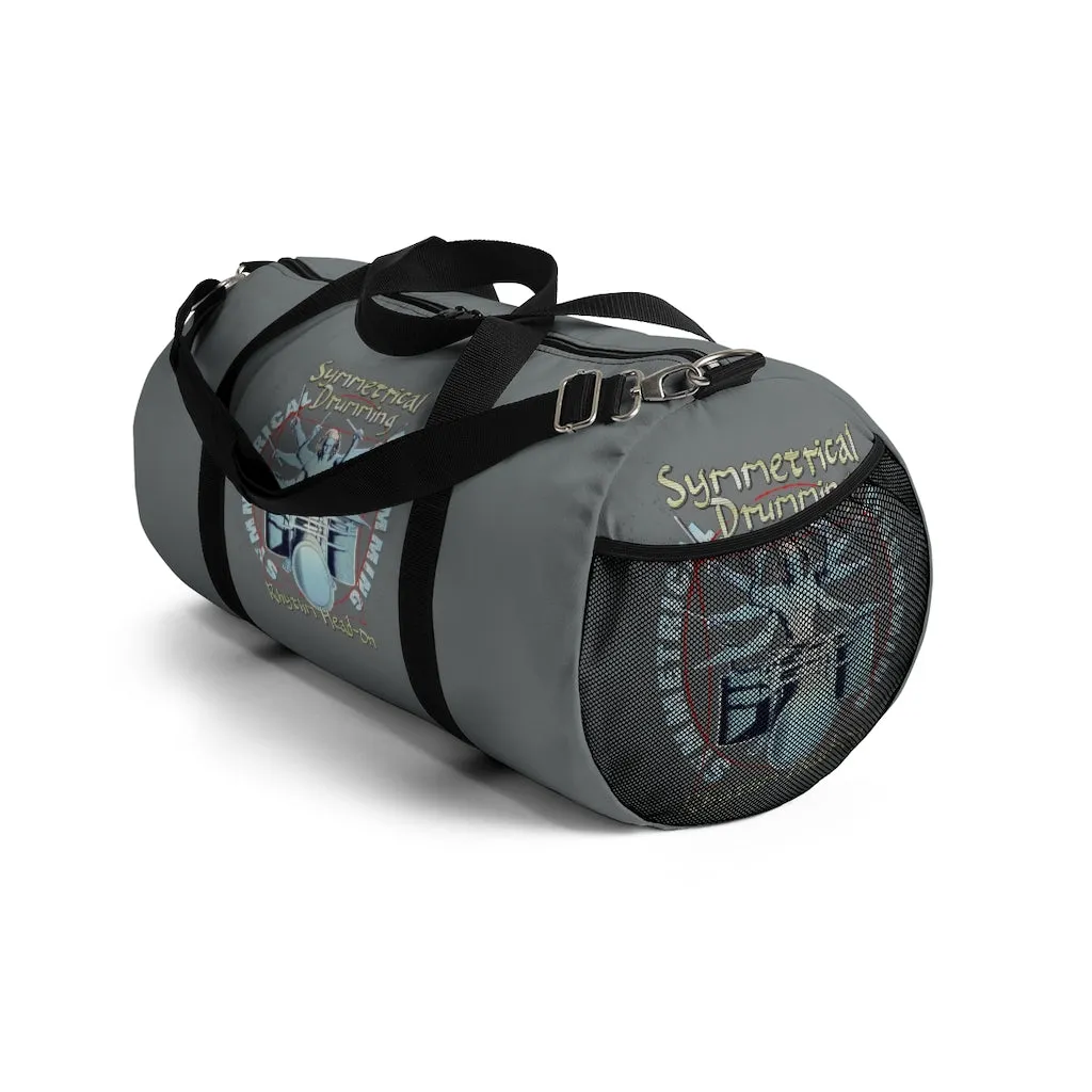 Symmetrical Drumming V3 - Duffel Bag (Grey)