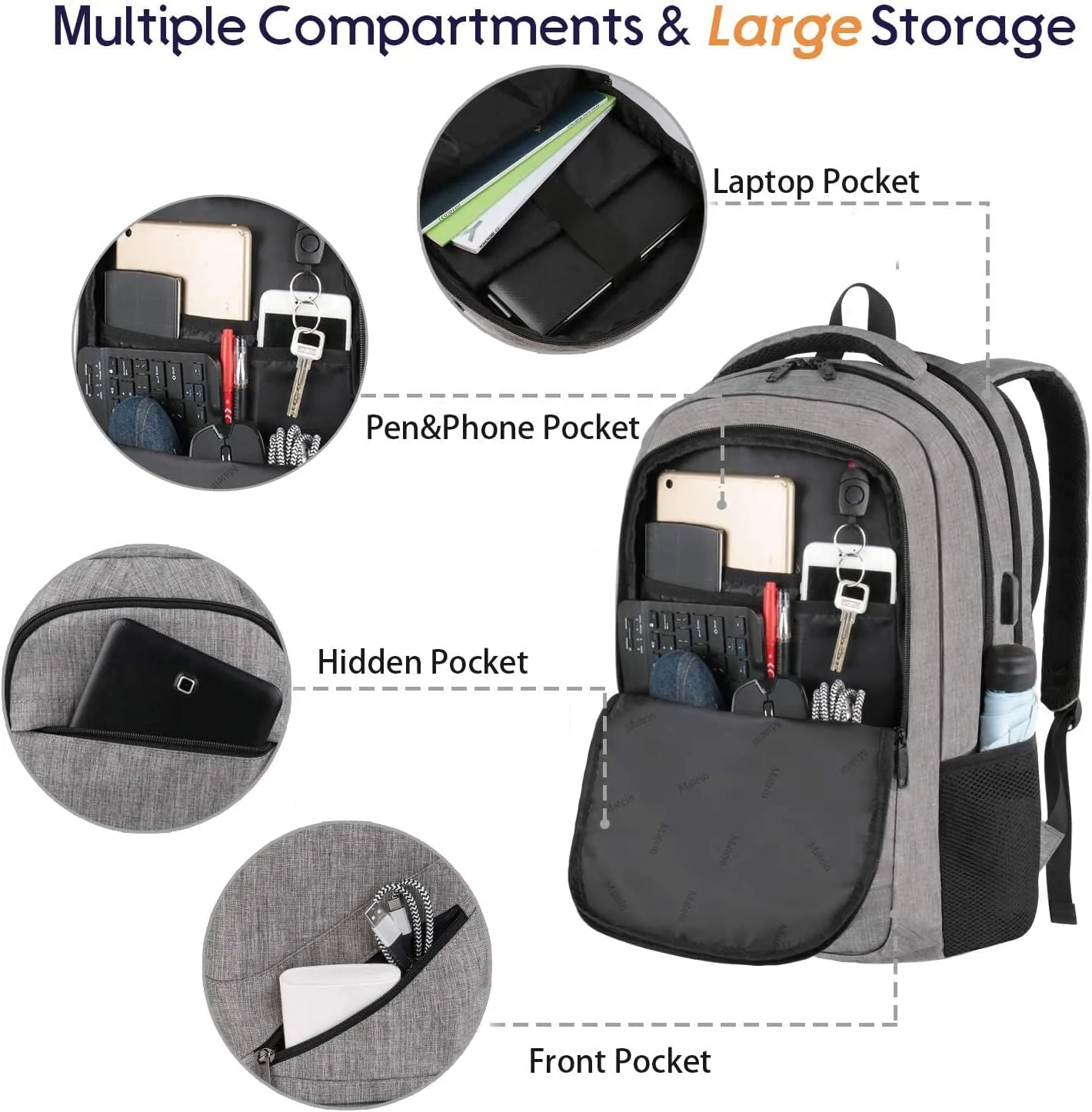 Travel Laptop Backpack