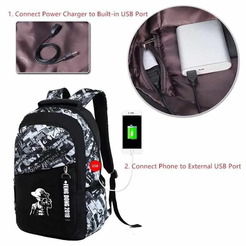 Waterproof School Bags - Large Backpack For Teenagers