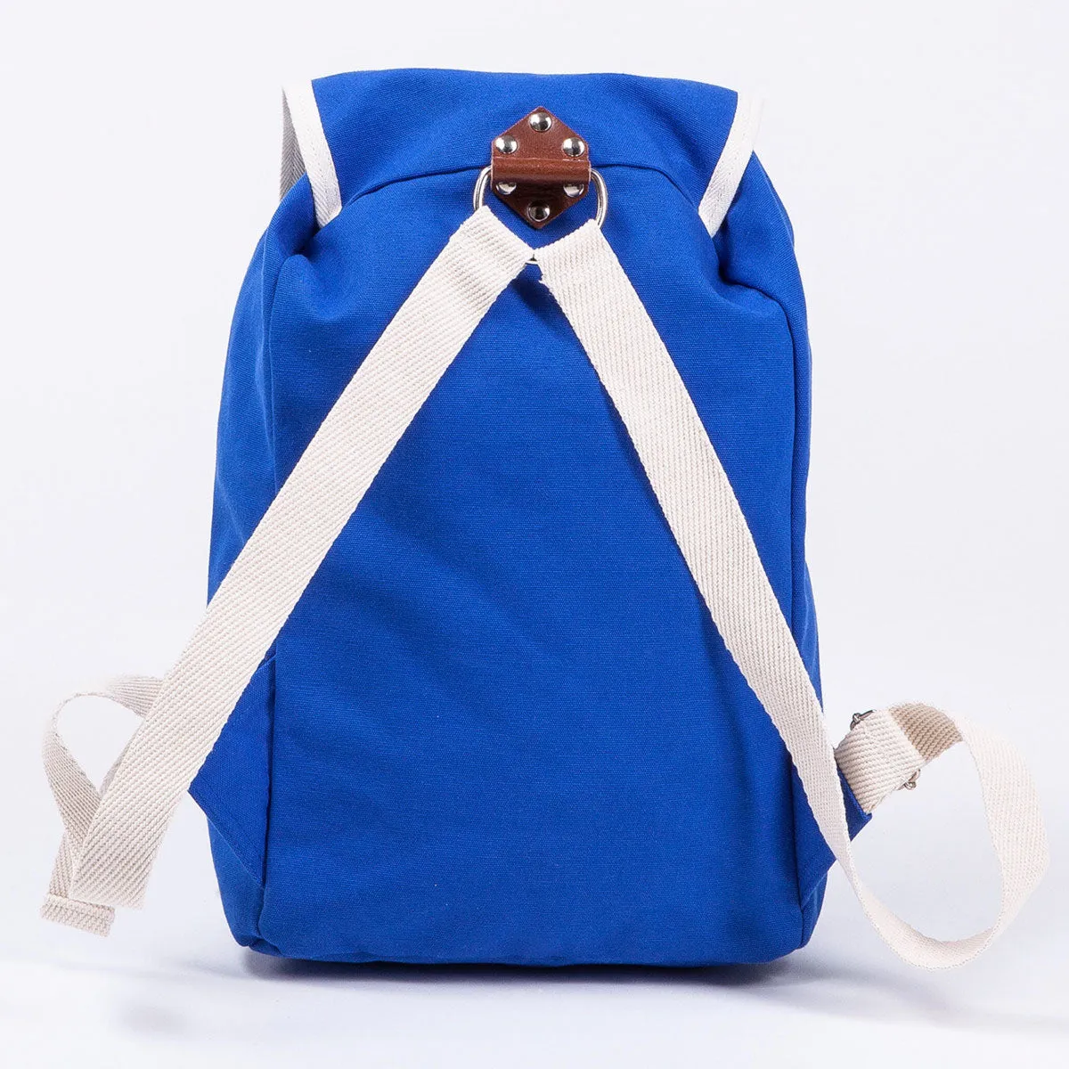 YKRA Matra Mini Cotton Strap Backpack Blue